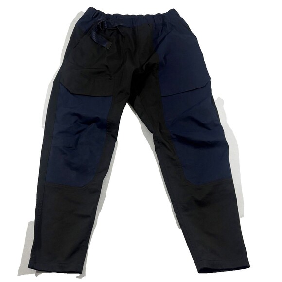 Nike Other - Nike Tech Pack Pants Mens Blue Black Jogger Belted Cargo Pockets Tapered Sz M